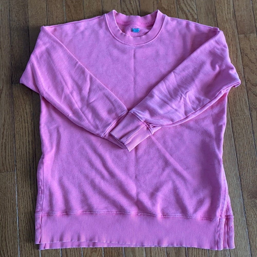 Oversized cozy lightweight sweatshirt